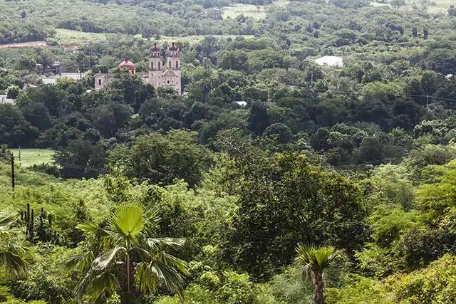 Toma aérea de Tepuche