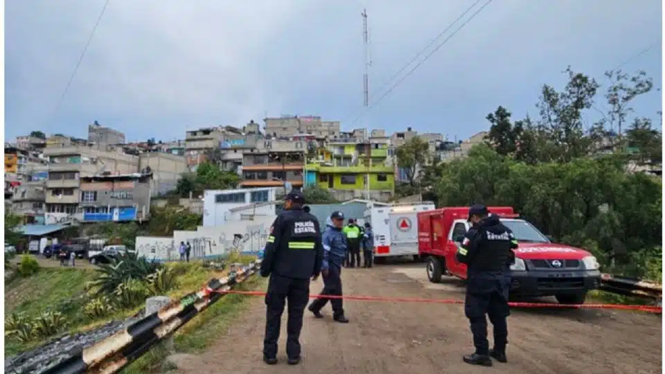 Derrumbe en presa de El Sordo en Naucalpan deja 2 muertos