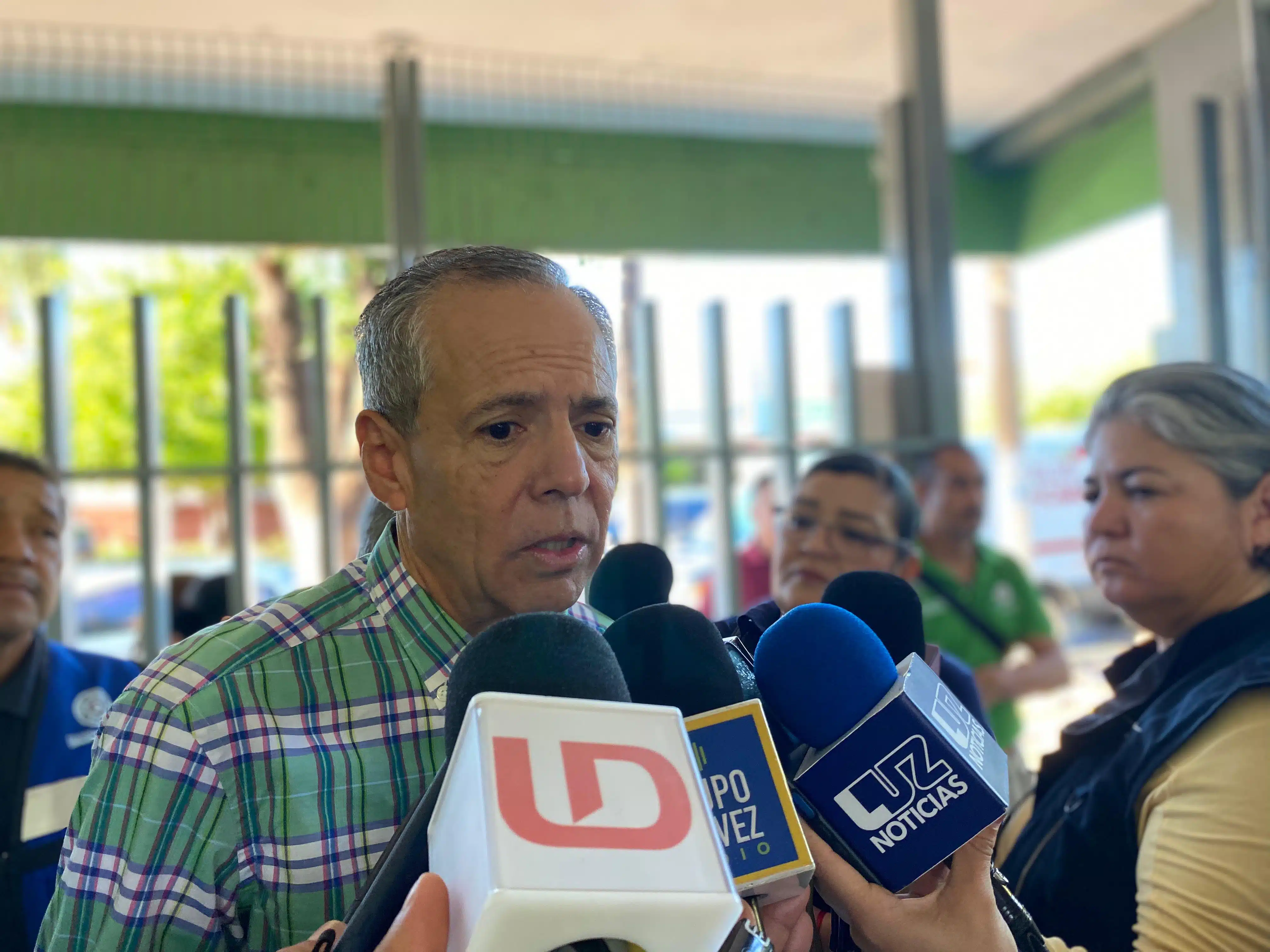 Alcalde de Ahome en declaración con la prensa de Ahome