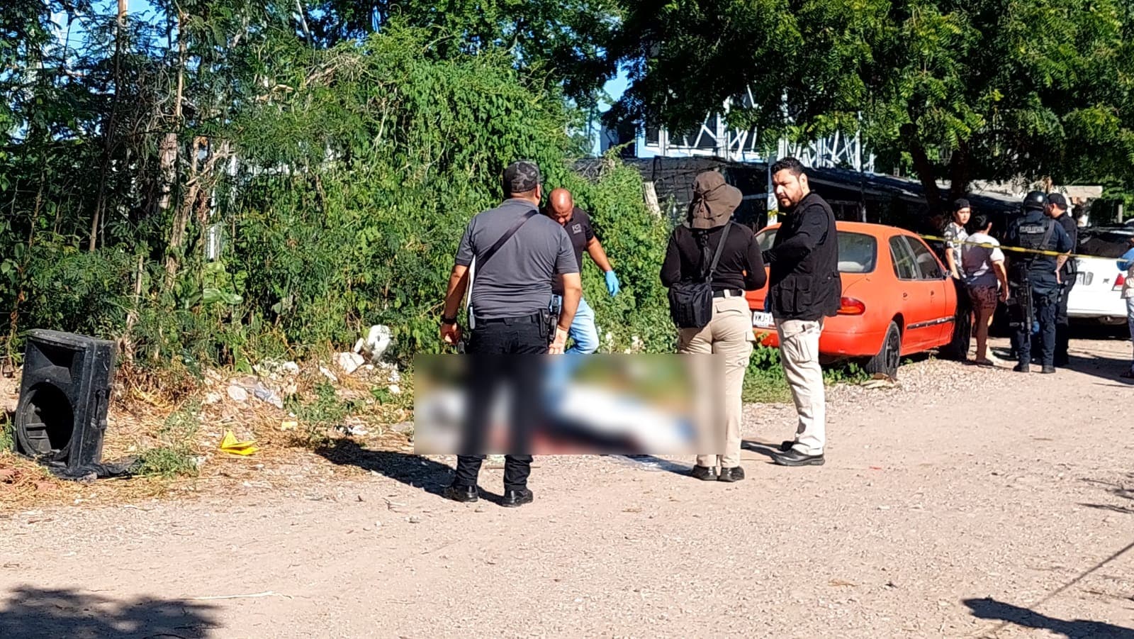 Lugar donde Víctor Manuel fue encontrado sin vida en Culiacán