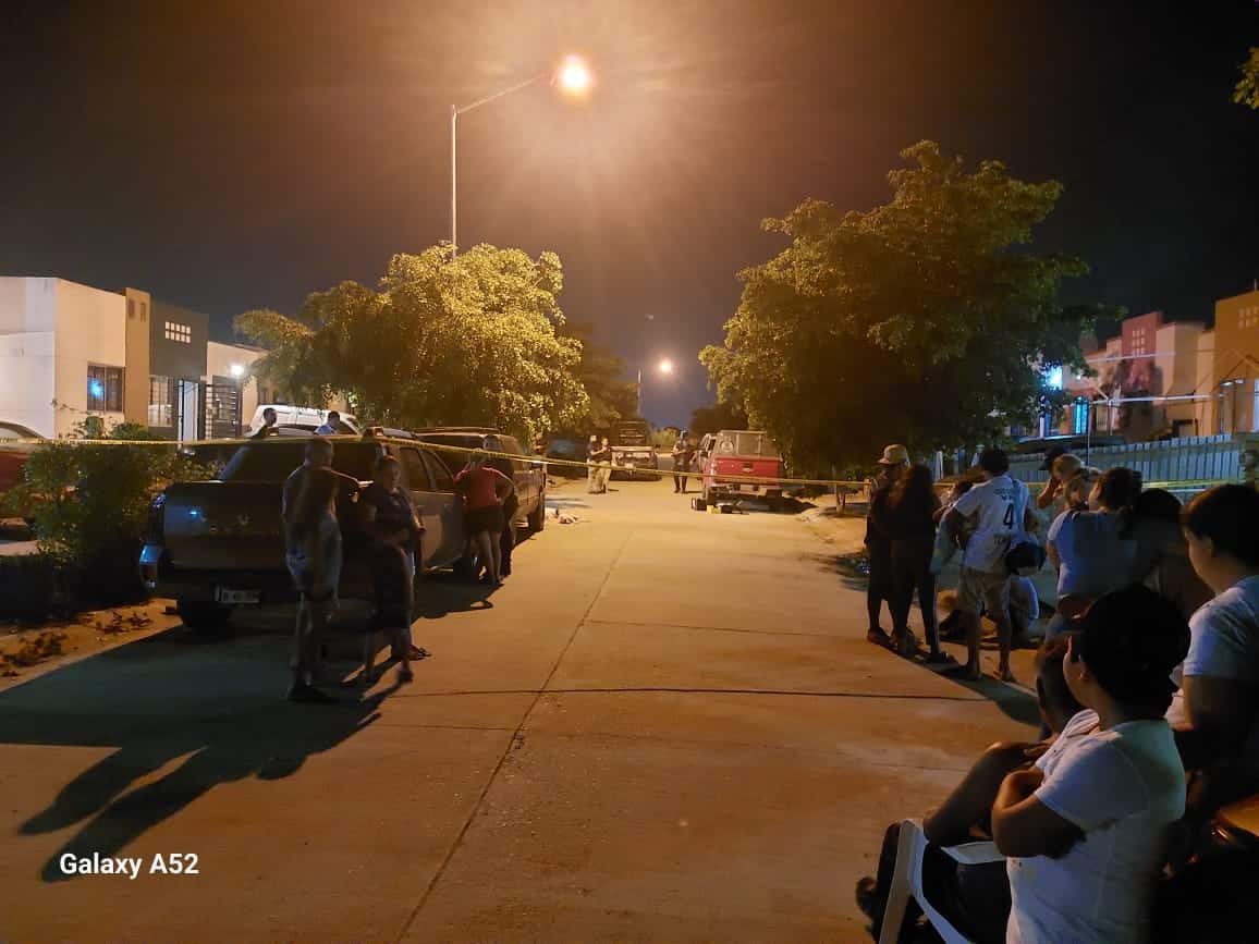 Vivienda donde fue encontrada Maylene sin vida