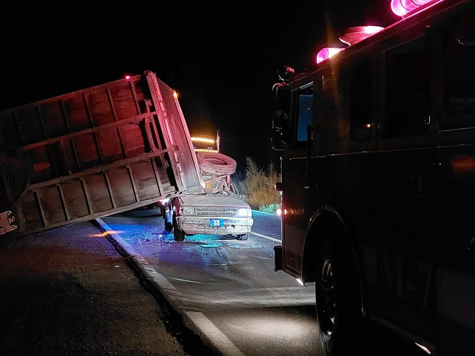 Accidente volcadura en Culiacán