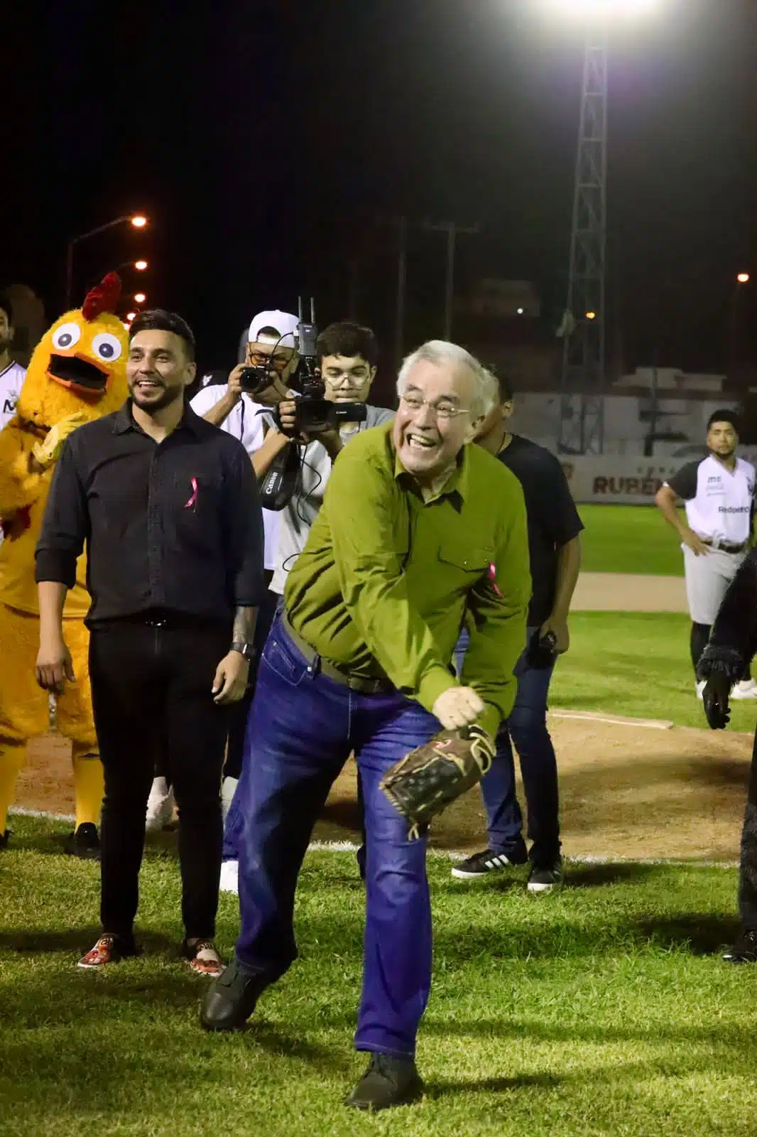 Gobernador Rubén Rocha Moya en el evento Copa Gobernador