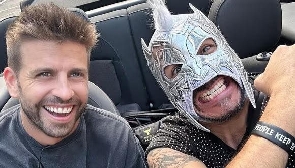 El exfutbolista y el influencer