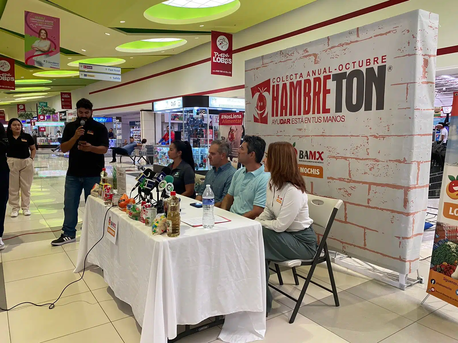 En Los Mochis, convocan a participar en el Hambretón 2023; buscan superar la meta de 57 t de alimentos