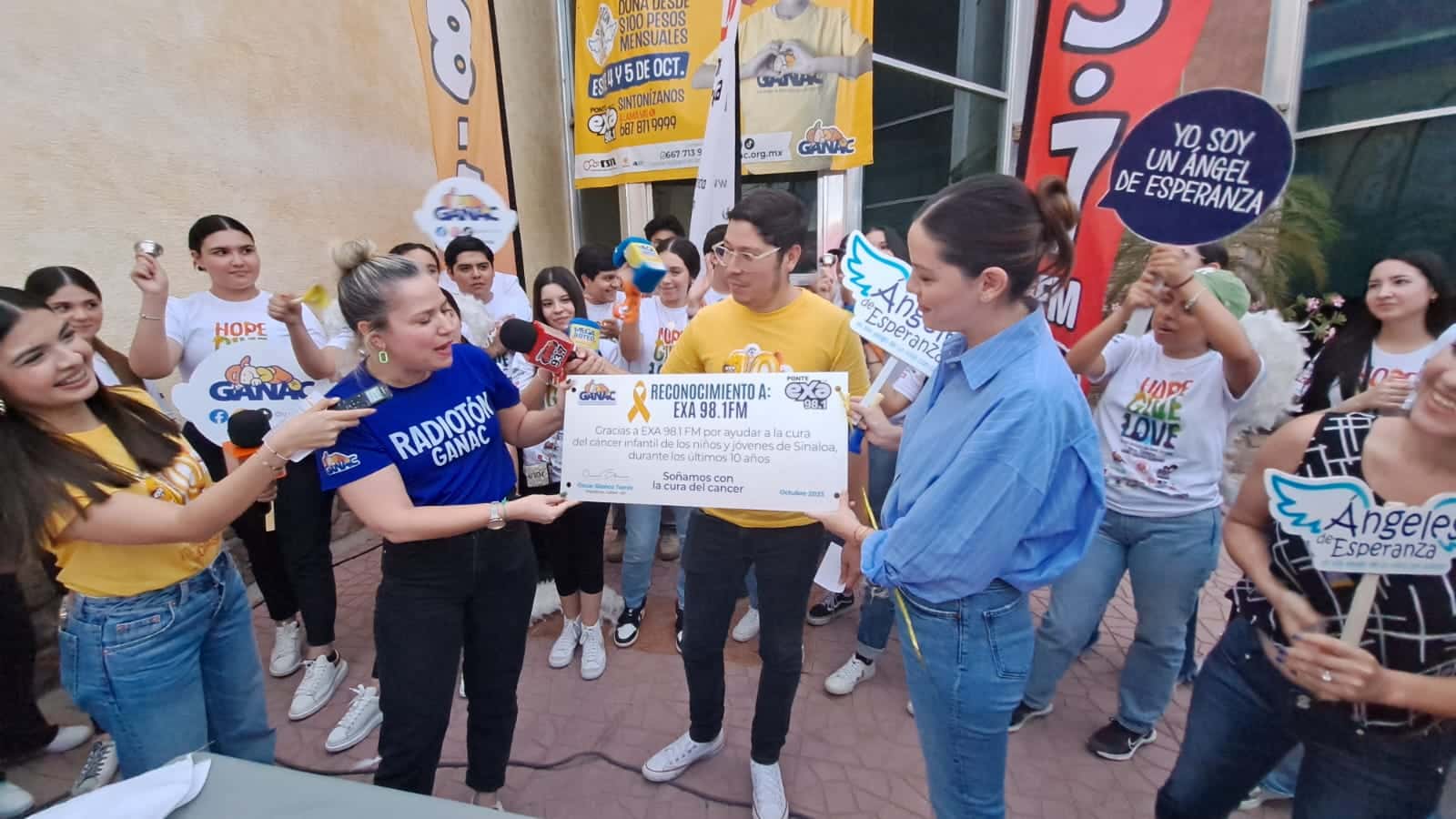 ¡Gracias Guasave! Radioton Ganac-Exa 98.1 llega a la meta de Ángeles de Esperanza en su 10ma edición