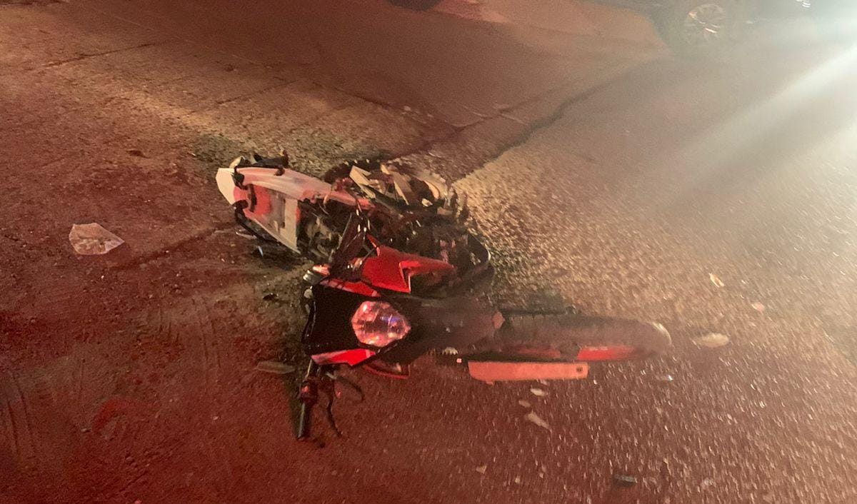Accidente de moto