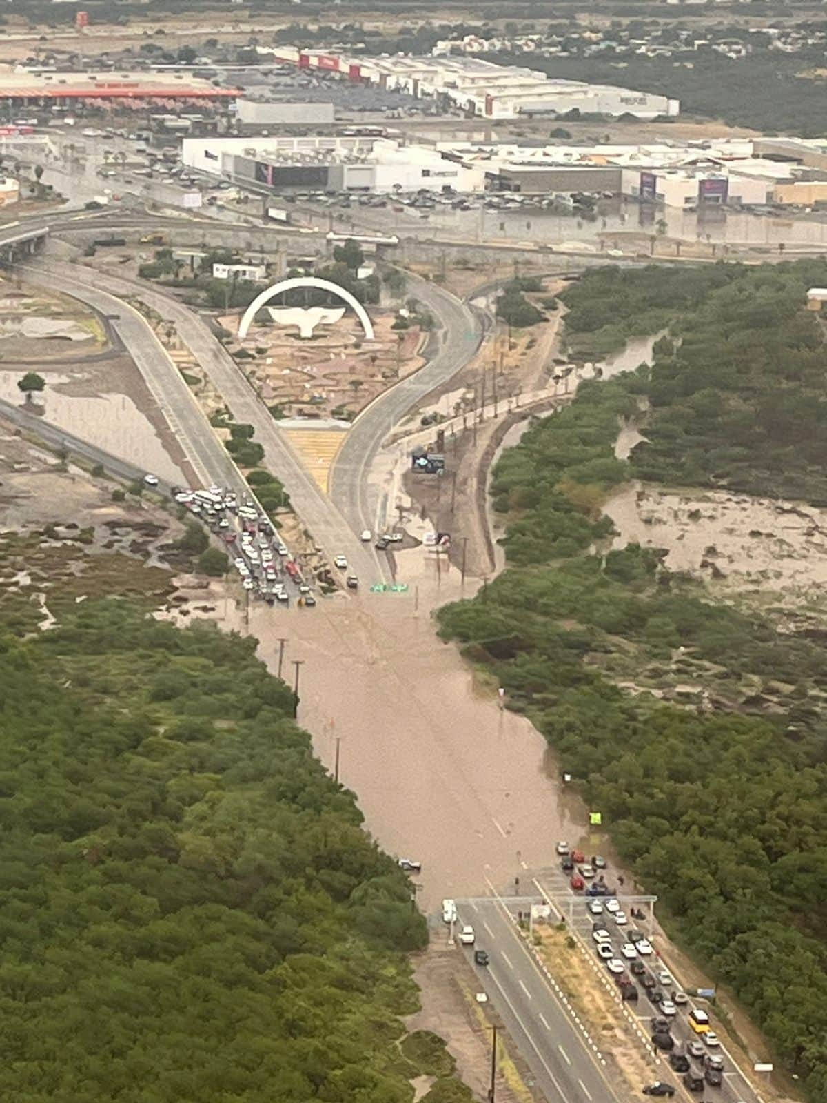 La entrada norte de La Paz