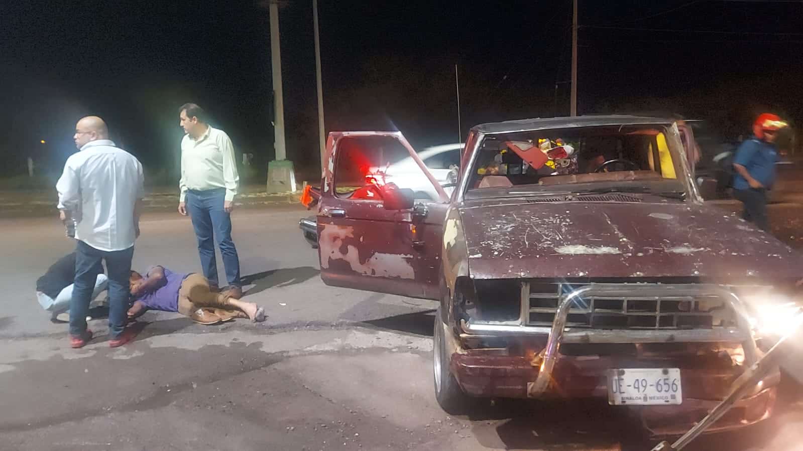 Accidente tipo choque