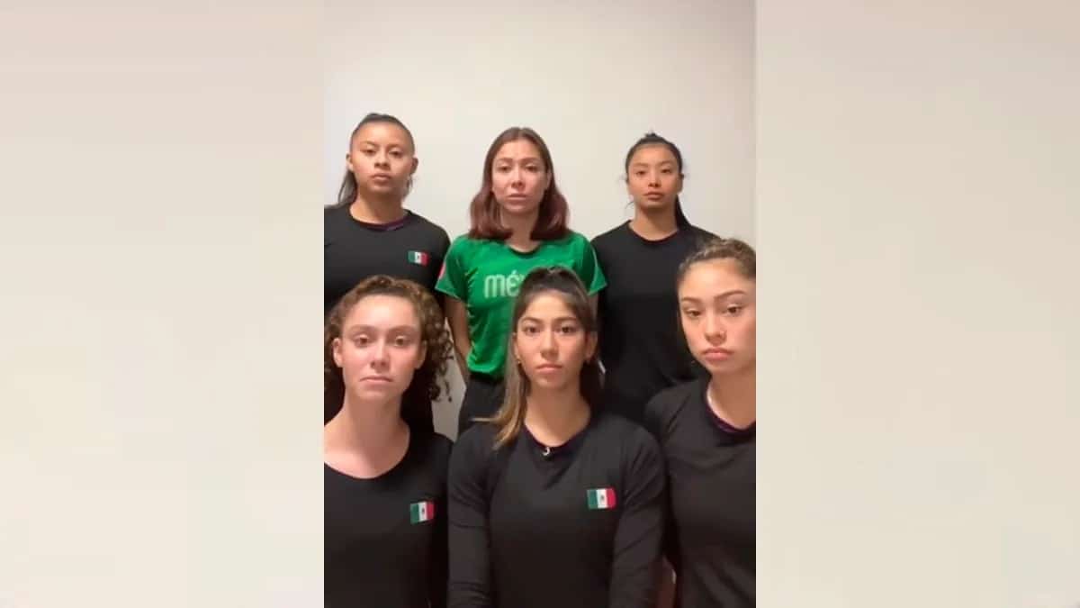 La gimnastas atrapadas en Israel