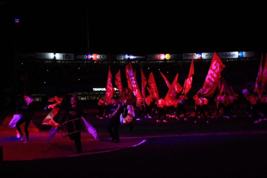 Show inaugural Liga Mexicana en Mazatlán