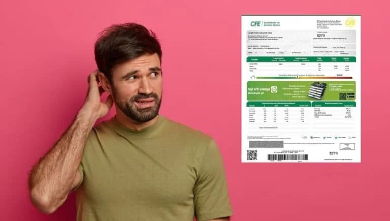 Recibo de la CFE cambios en noviembre