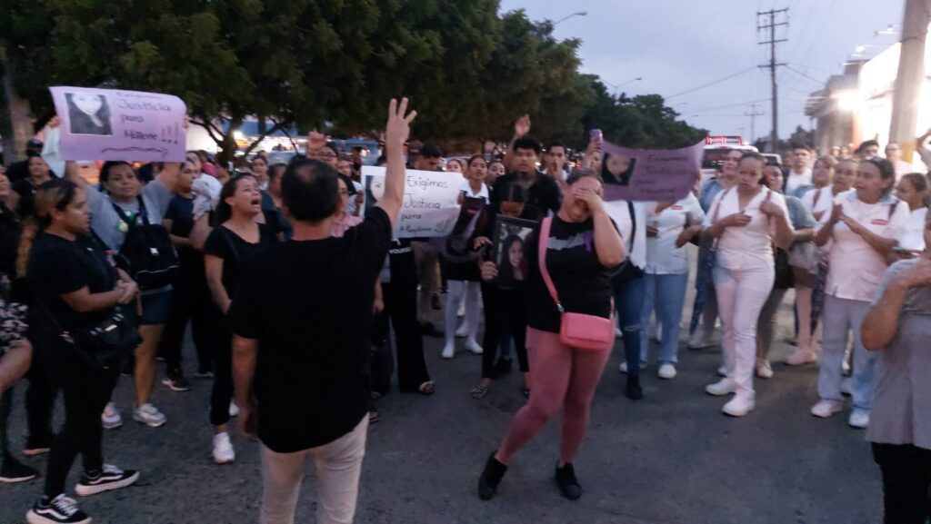 Salen a la calle para exigir justicia para Maylene, mujer asesinada en su casa en Mazatlán