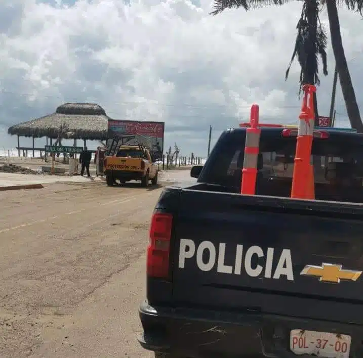 “Norma” obliga a cerrar playas y actividad pesquera en Guasave