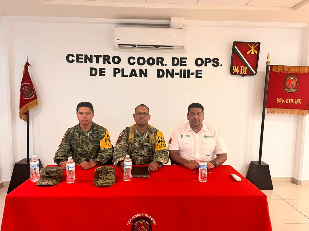 Reunión de seguridad plan DN-III-E