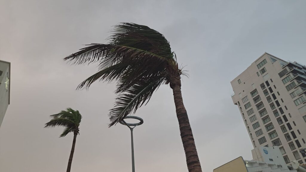 Vientos en Mazatlán tormenta Norma