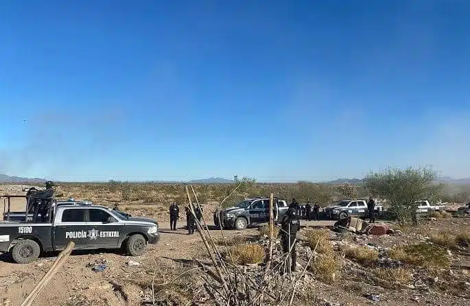 Elementos de seguridad en la zona