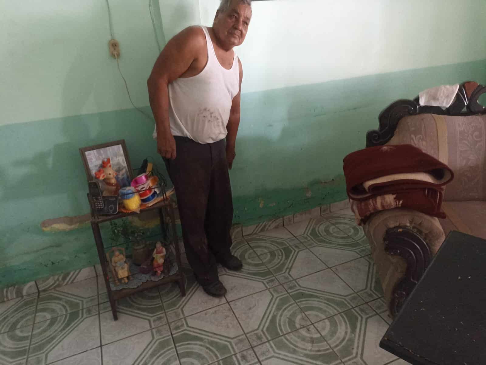 Damnificados por Norma en Guamúchil