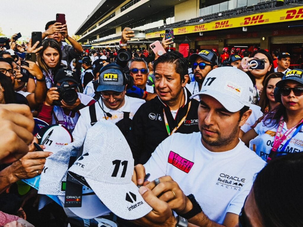 Sergio "Checo" Pérez califica de "increíble" el apoyo de sus aficionados previo al GP de México