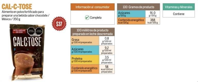 Marca de Cal-C-Tose 