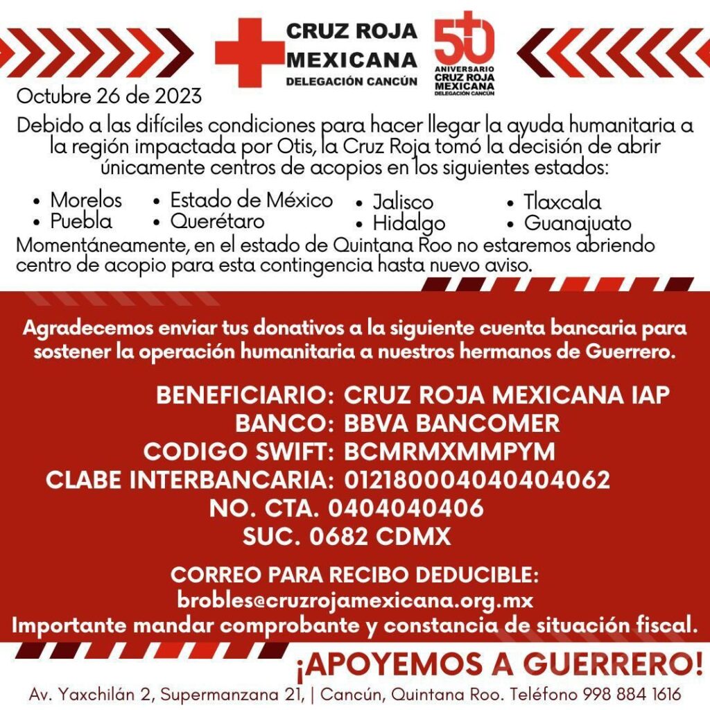 Ayuda de Cruz Roja