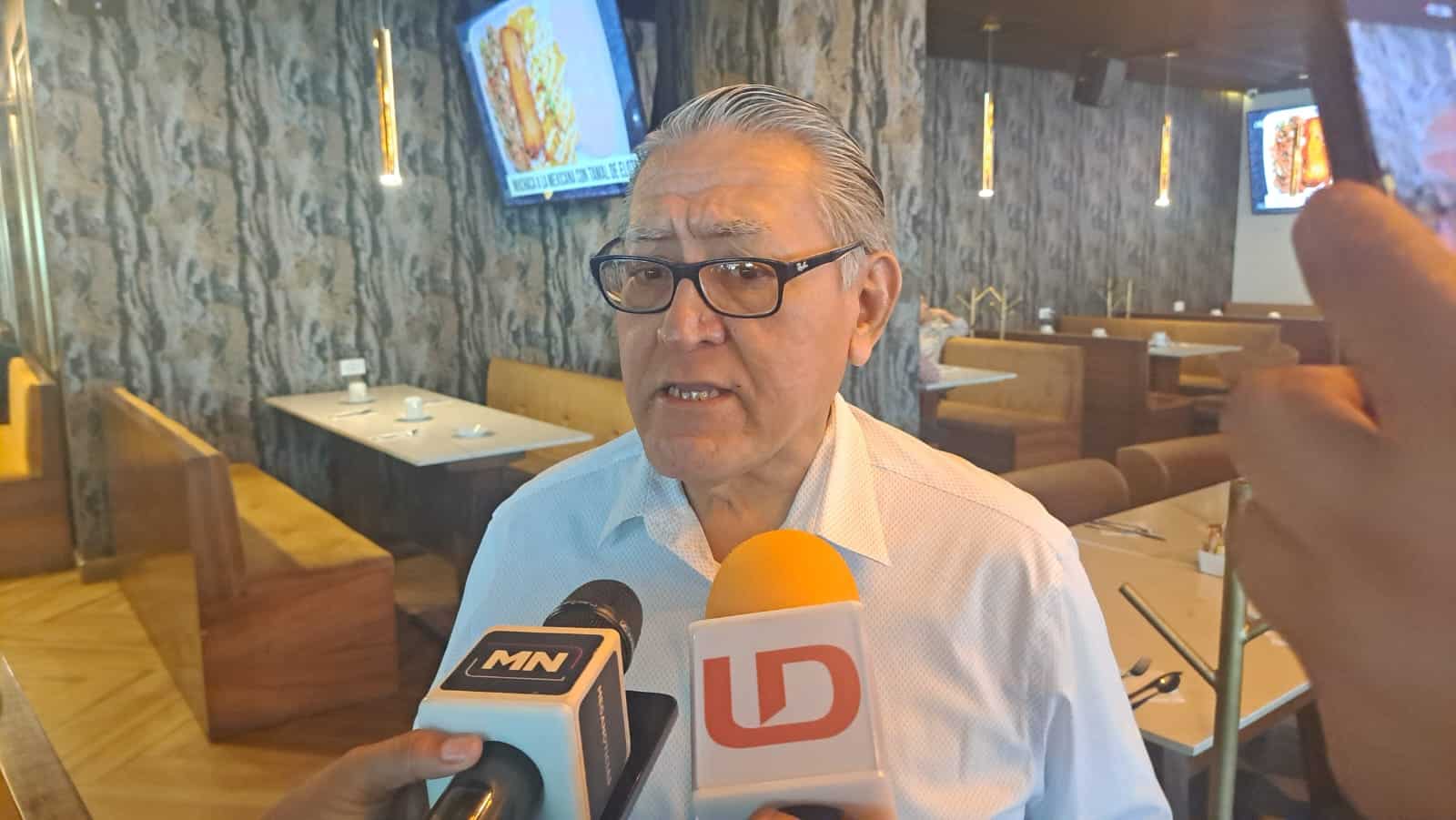 Roberto Lem González, presidente de la Cámara Nacional del Comercio (Canaco) Mazatlán