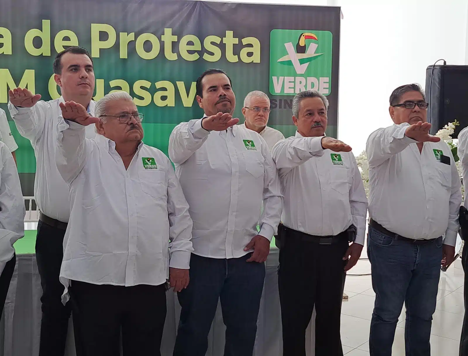 “Hay que esperar los tiempos”: Eleno Flores al rendir protesta como dirigente del PVEM en Guasave
