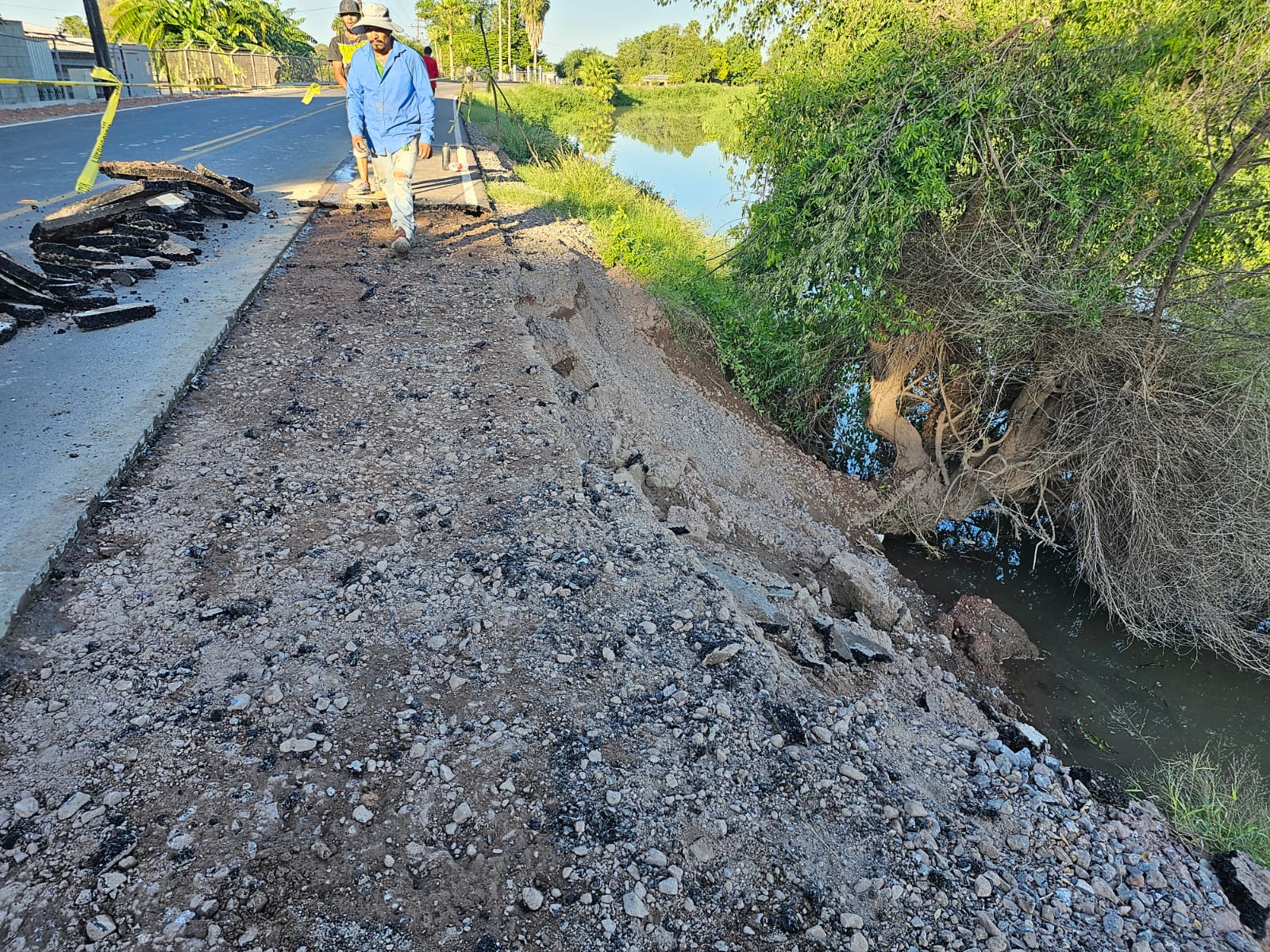 Trabajos de mantenimiento en El Fuerte