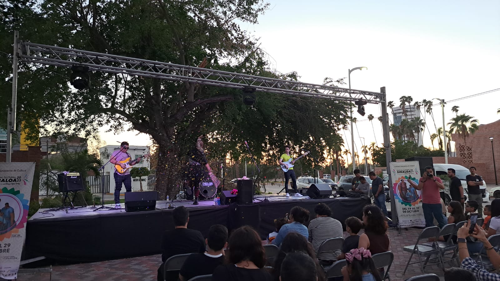 Pistache con su rock para niños cierra Festival Cultural Sinaloa 2023 en Los Mochis