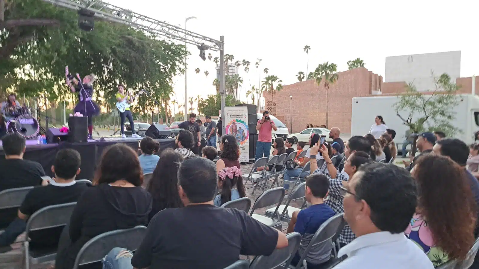 Pistache con su rock para niños cierra Festival Cultural Sinaloa 2023 en Los Mochis