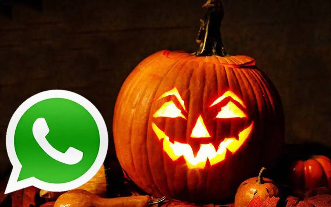 WhatsApp en modo Halloween