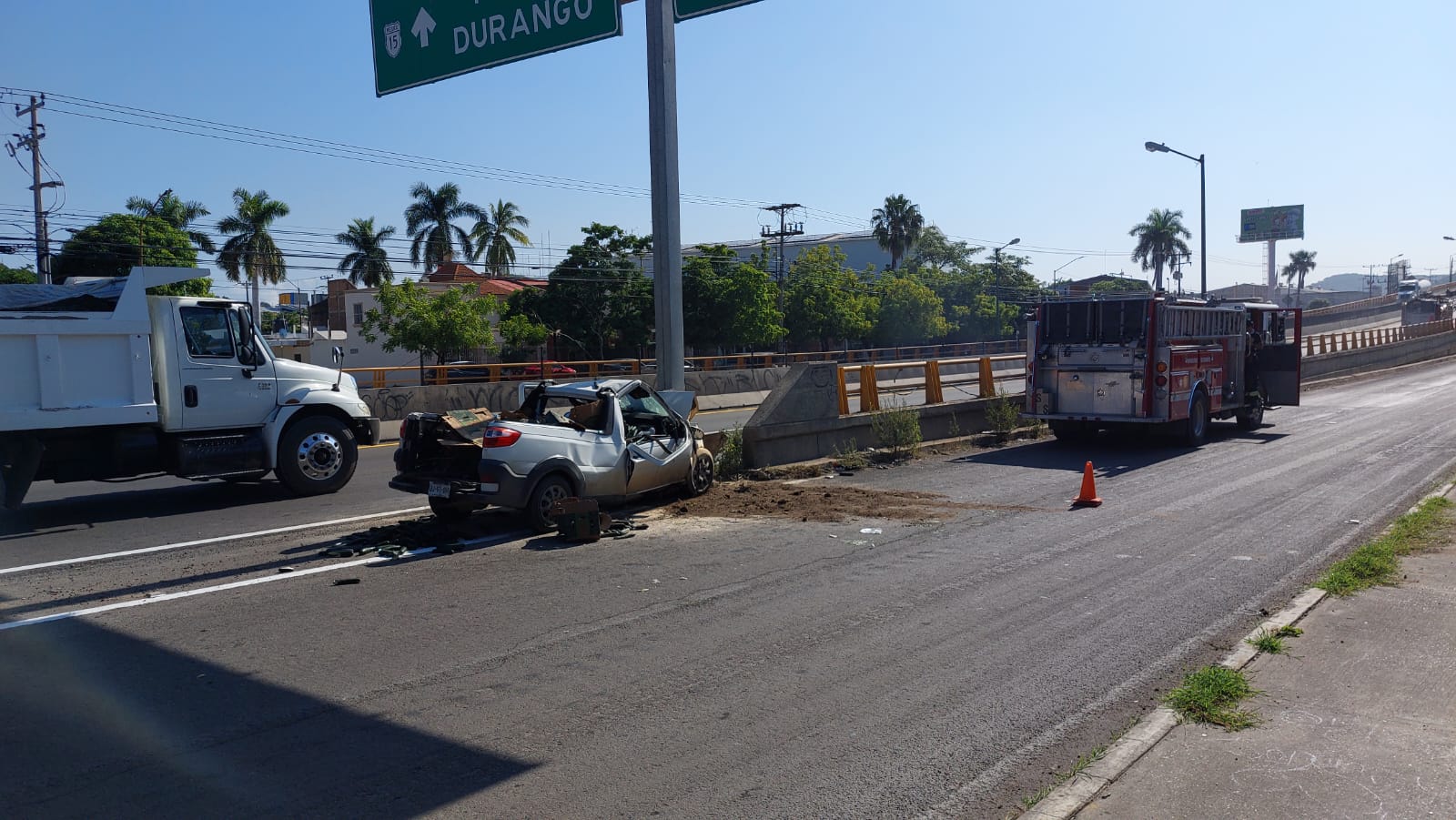 Choque de camioneta