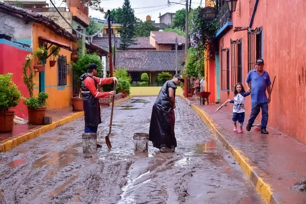 Afectaciones por huracán Norma en Mazatlán.