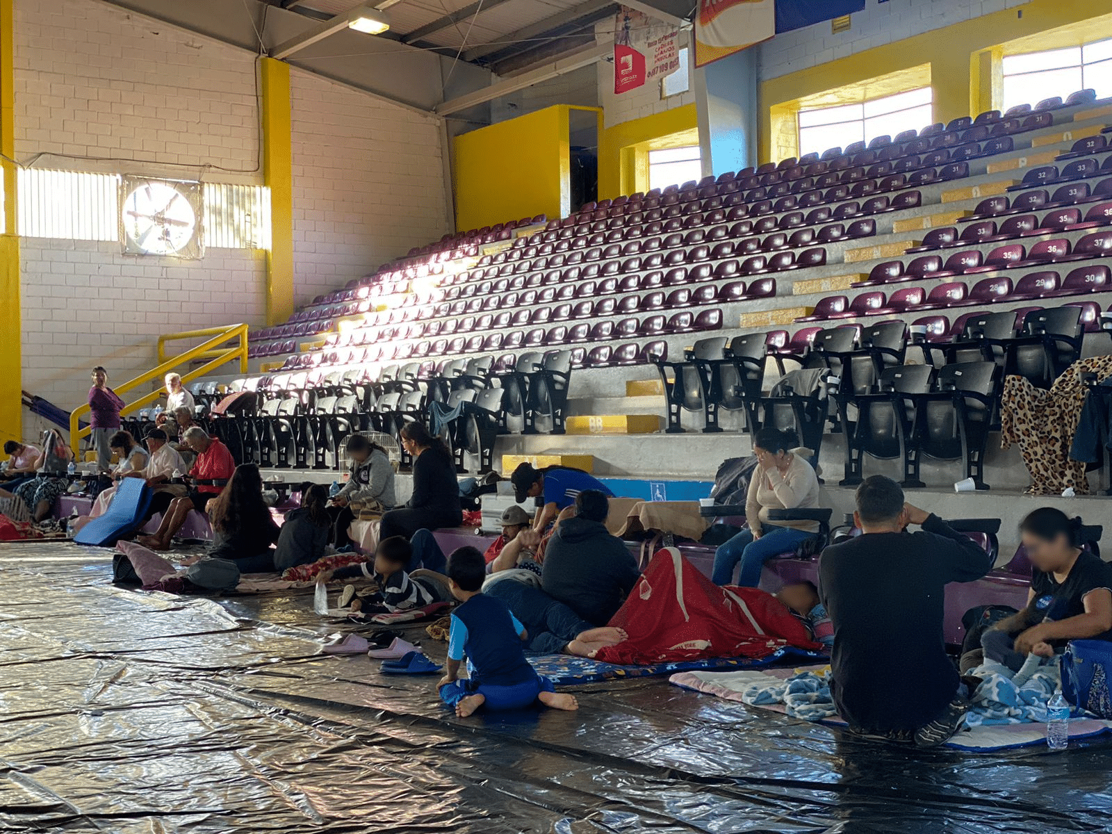 Albergue temporal en Guasave por el huracán Norma