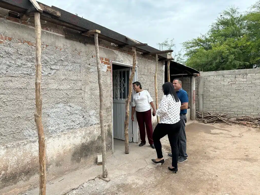 Comunidades rurales de Salvador Alvarado son beneficiados en programa de apoyo a la vivienda.