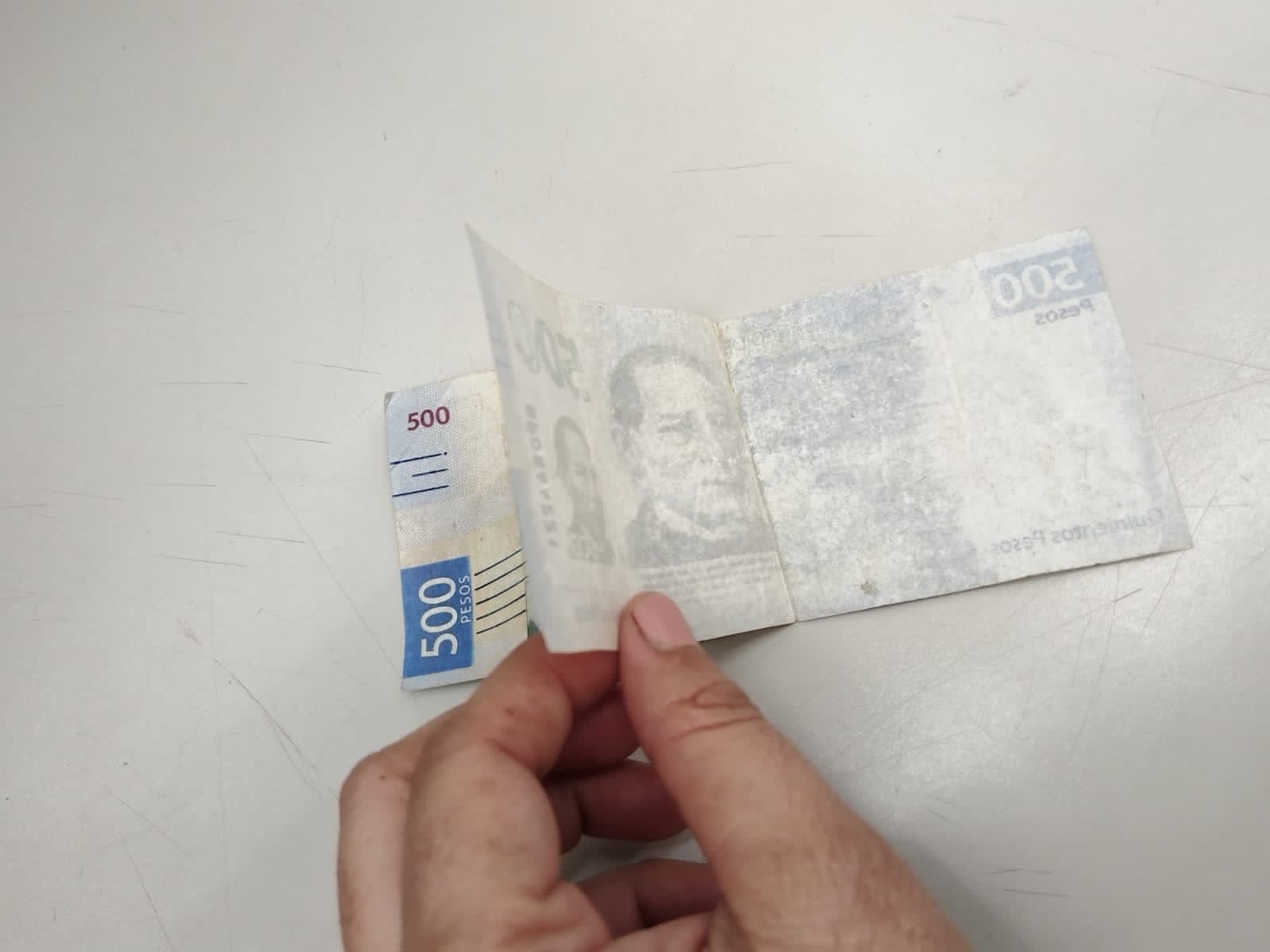 billetes falsos