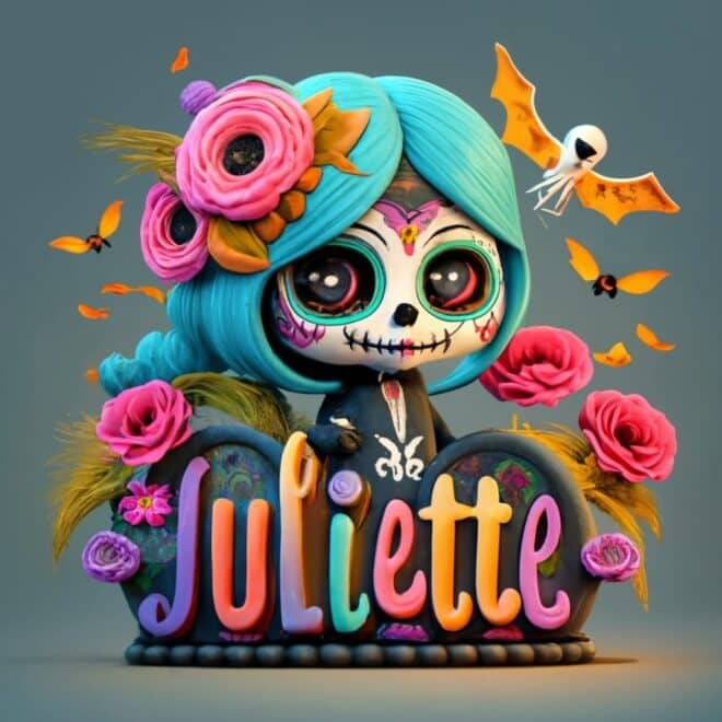 Imagen de calaverita por IA