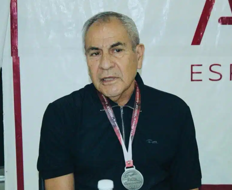 El homenajeado del evento, Armando "Míster" Soto