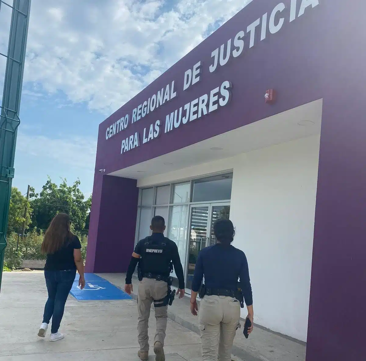 Sede del centro de justicia para las mujeres en Mazatlán