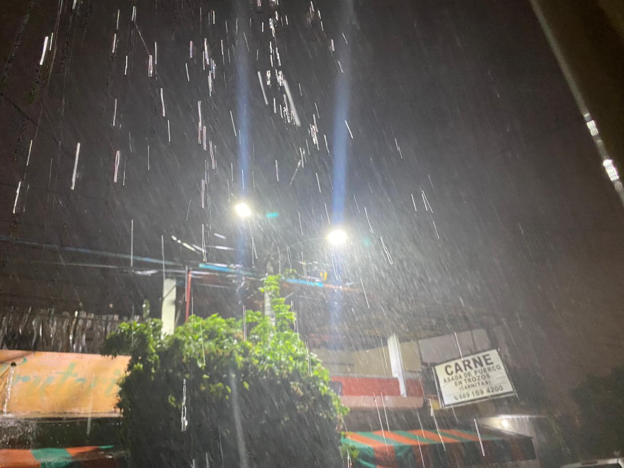 Lluvias en SInaloa