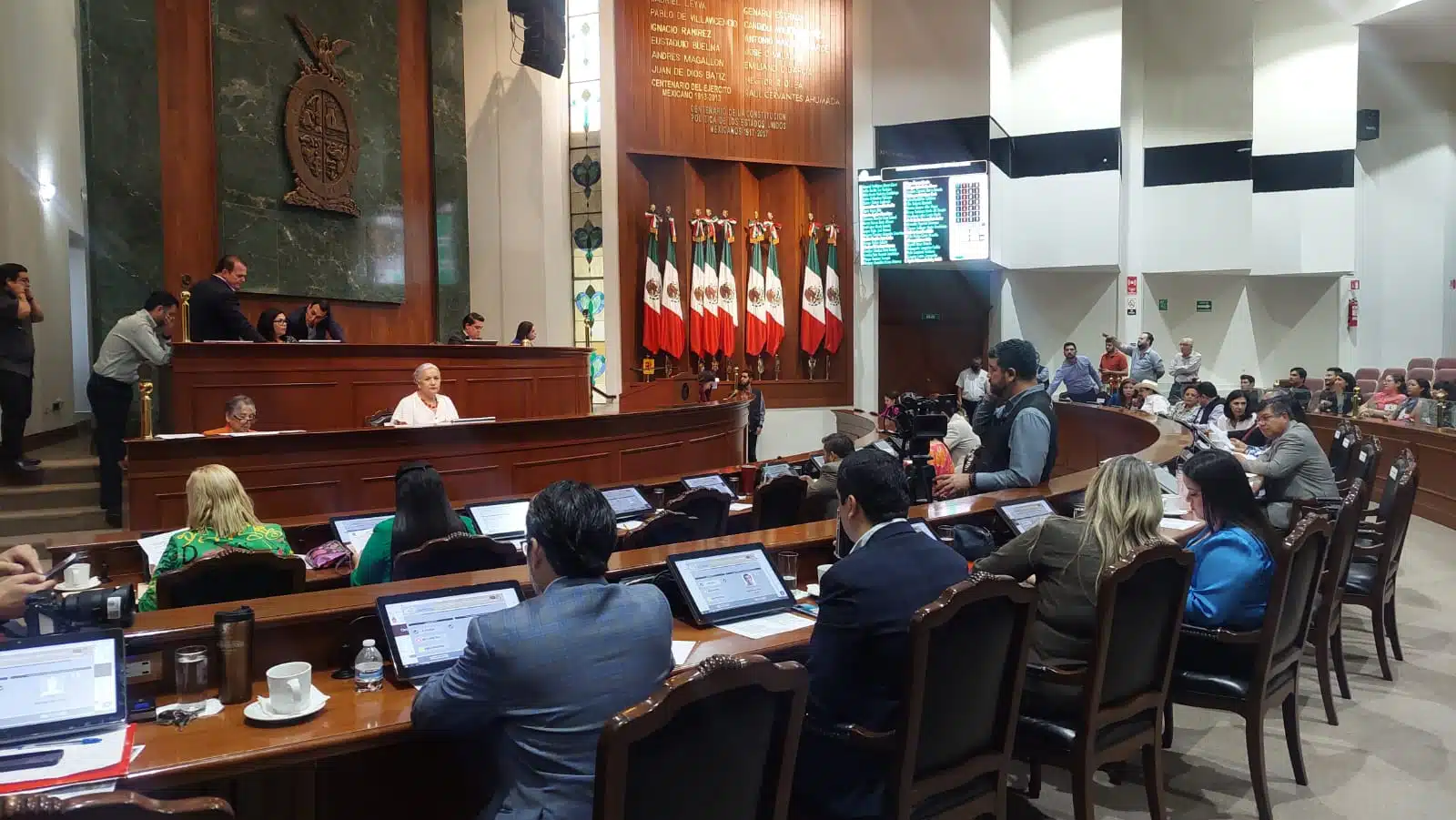 Congreso del estado de Sinaloa.