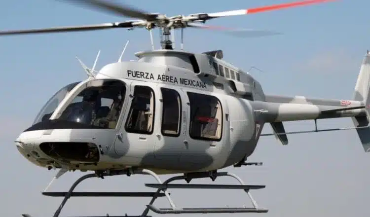 Helicóptero de la Fuerza Aérea Mexicana