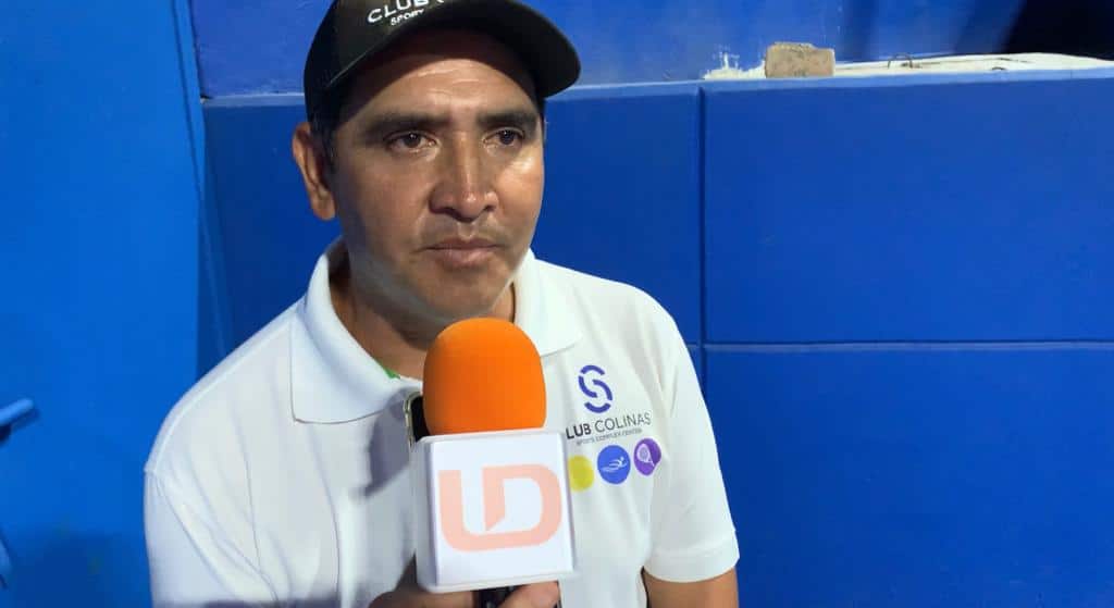 Héctor Jasso, organizador del evento y entrenador en el Club Colinas Renault
