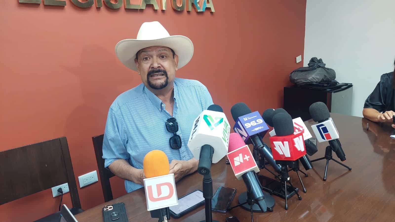 Diputado presidente de la Comisión de Asuntos Agropecuarios del Congreso del Estado, Serapio Vargas Ramírez