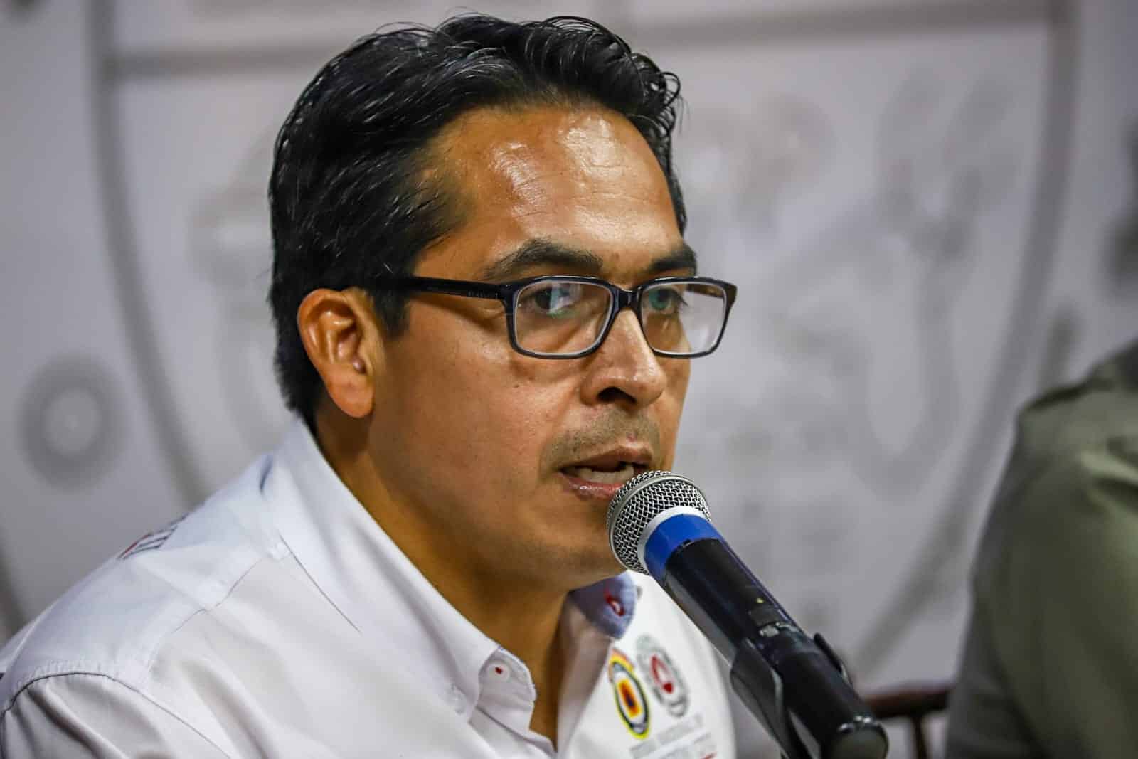 director del Instituto Estatal de Protección Civil, Roy Navarrete Angulo