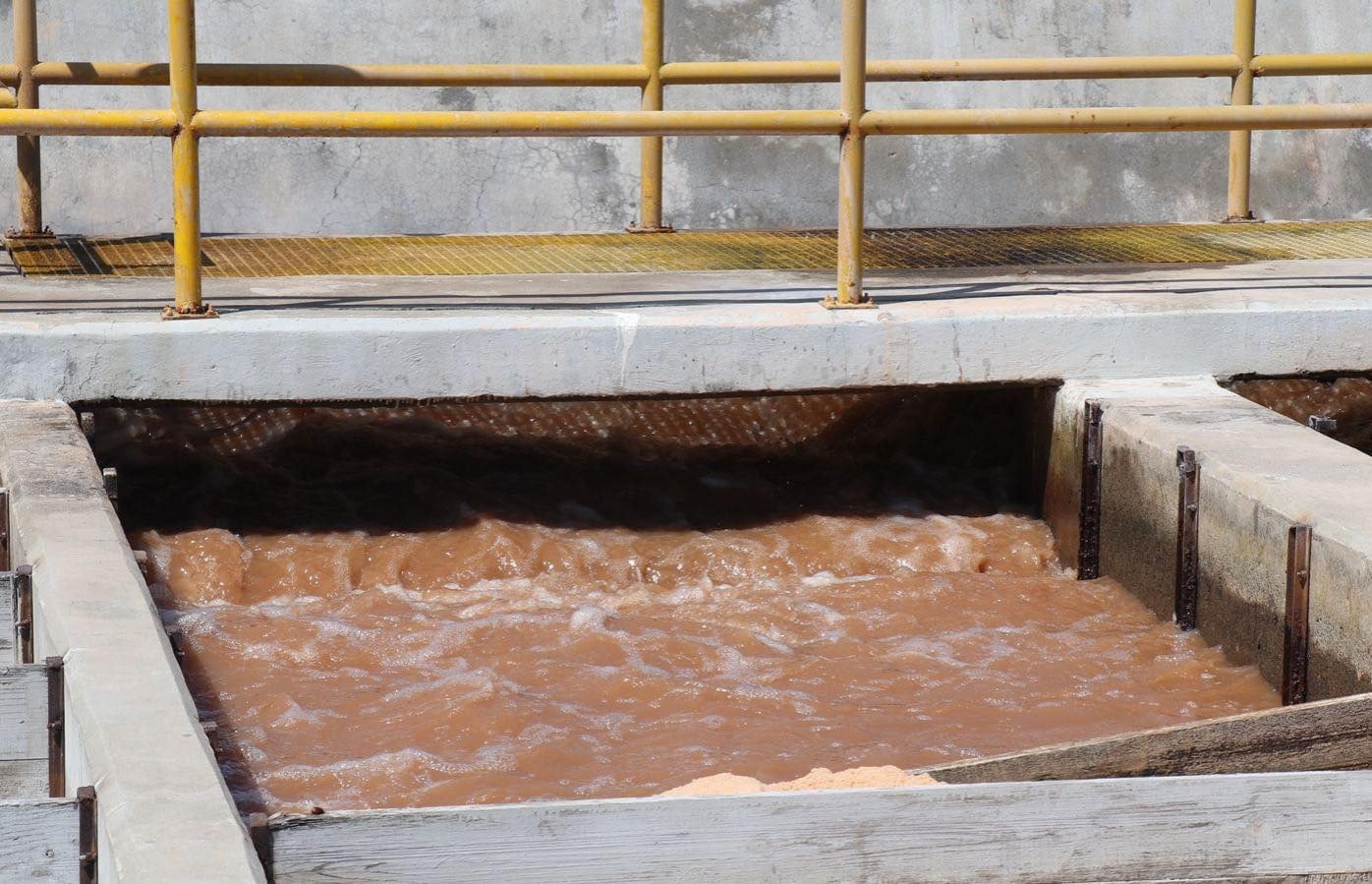 Turbidez en planta de agua Los Horcones