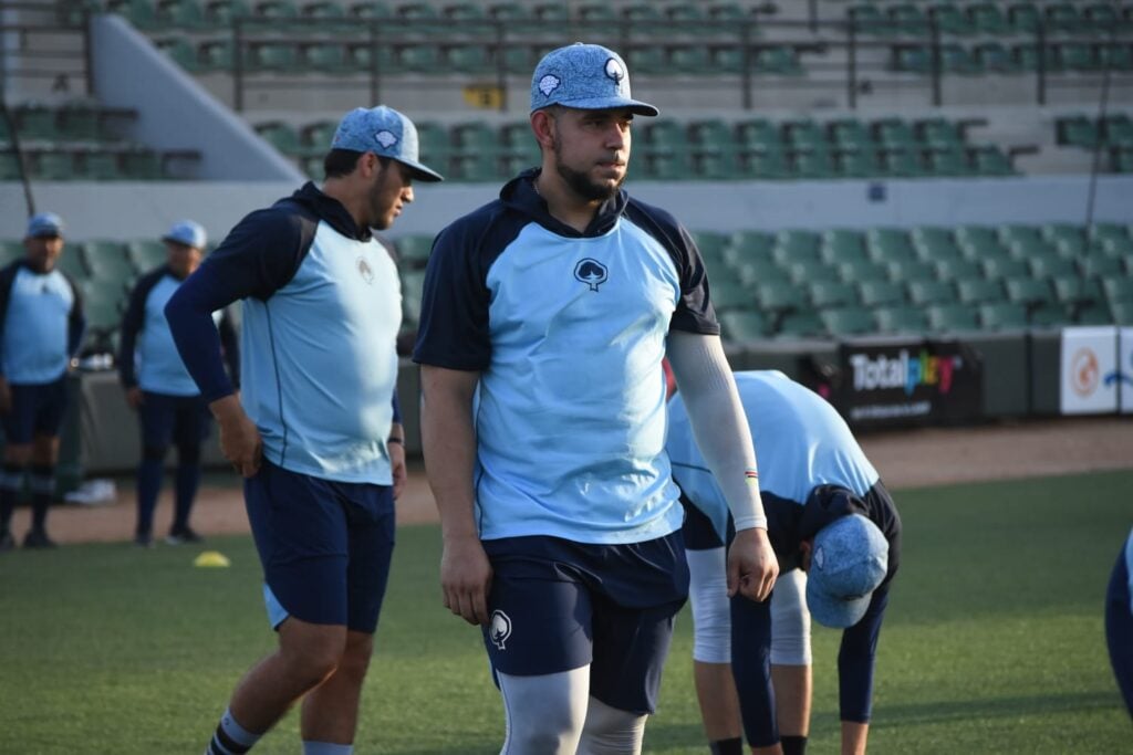 Jesús Huerta fue otro de los lanzadores que hizo su arribo al búnker blanquiazul, tras coronarse con Pericos de Puebla en el verano