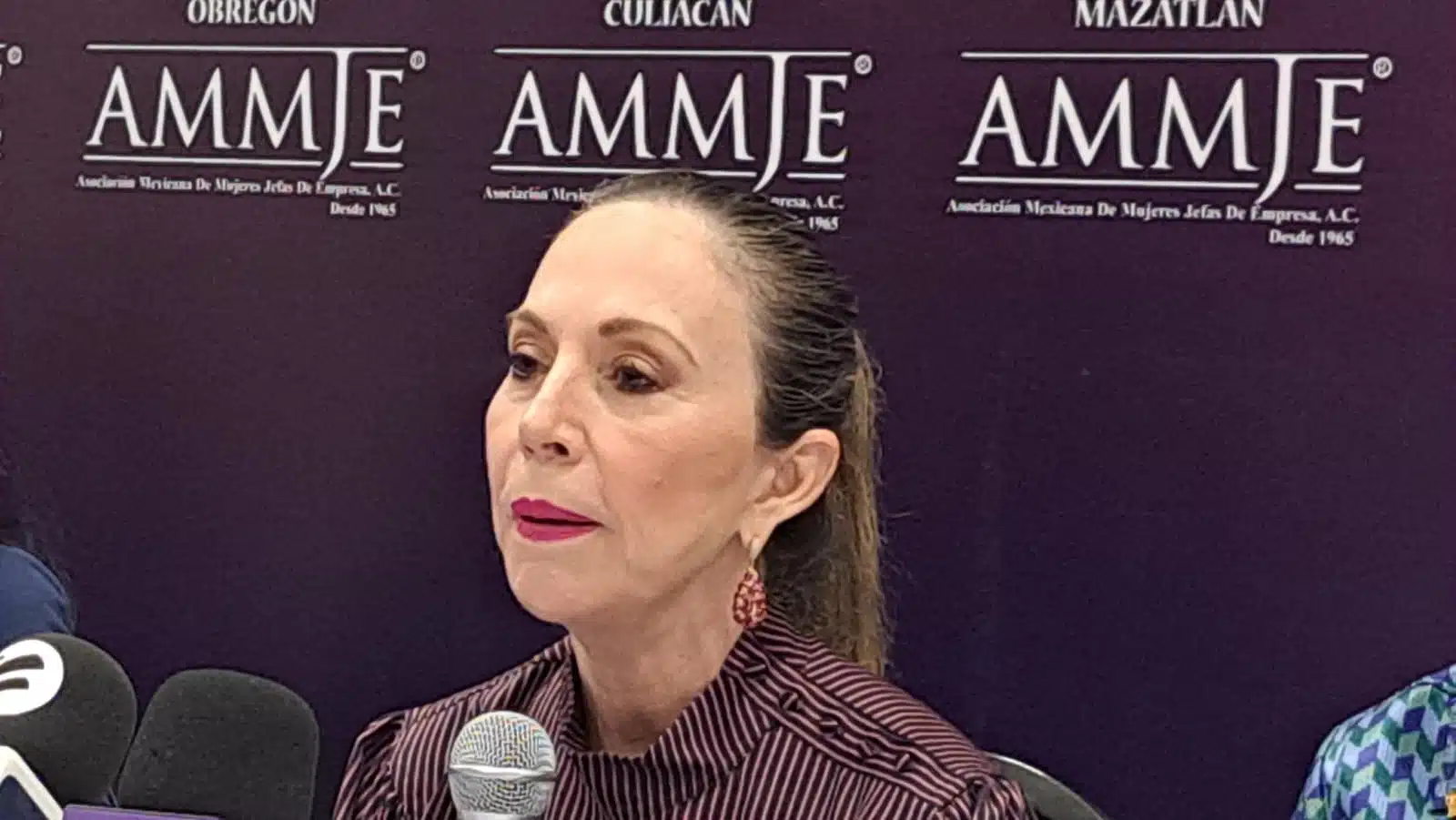 Sonia Garza González, presidenta de la Asociación Mexicana de Mujeres Jefa de Empresas