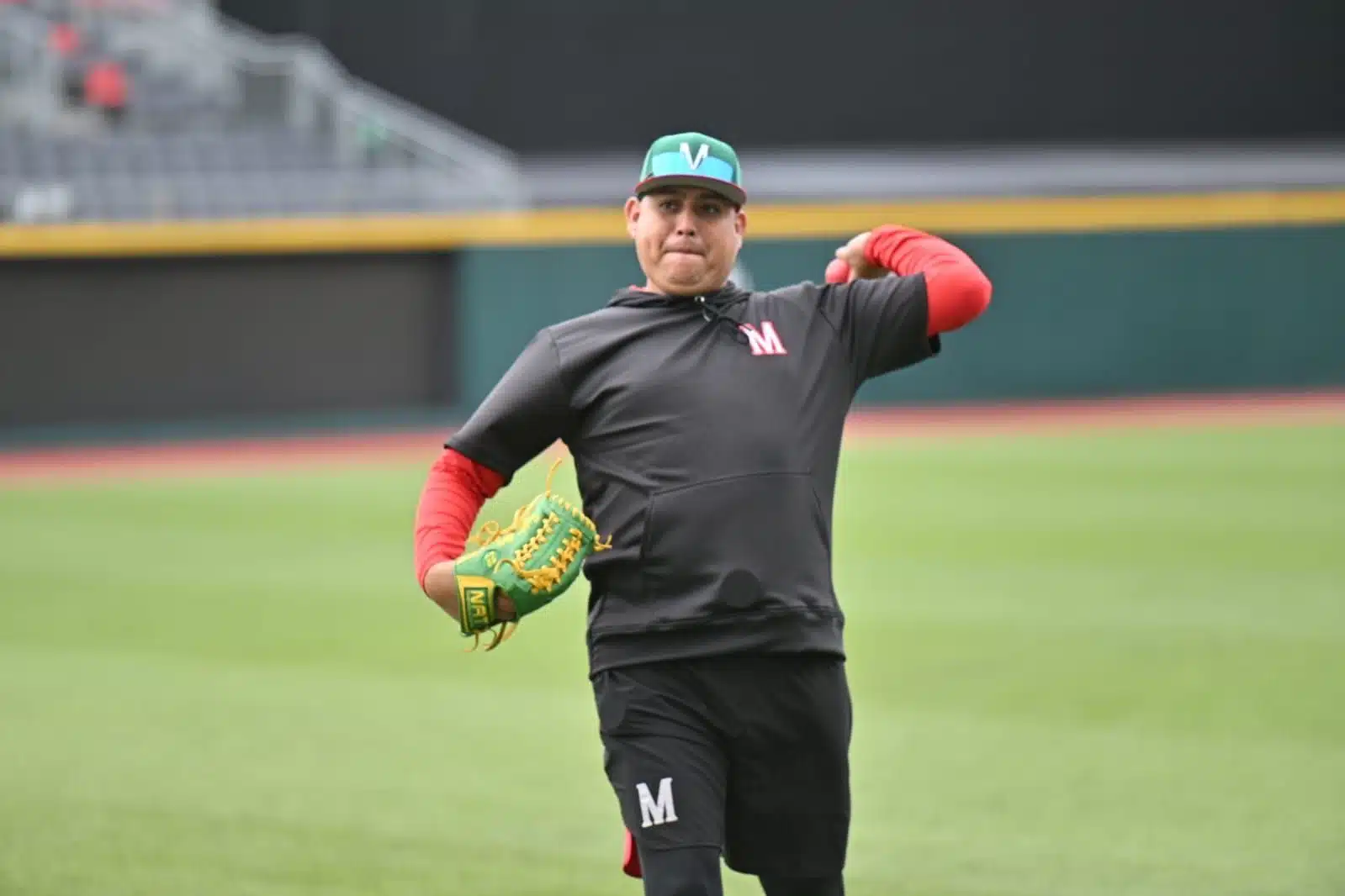 El zurdo Fabián Cota, seleccionado mexicano de beisbol en los Juegos Panamericanos 2023