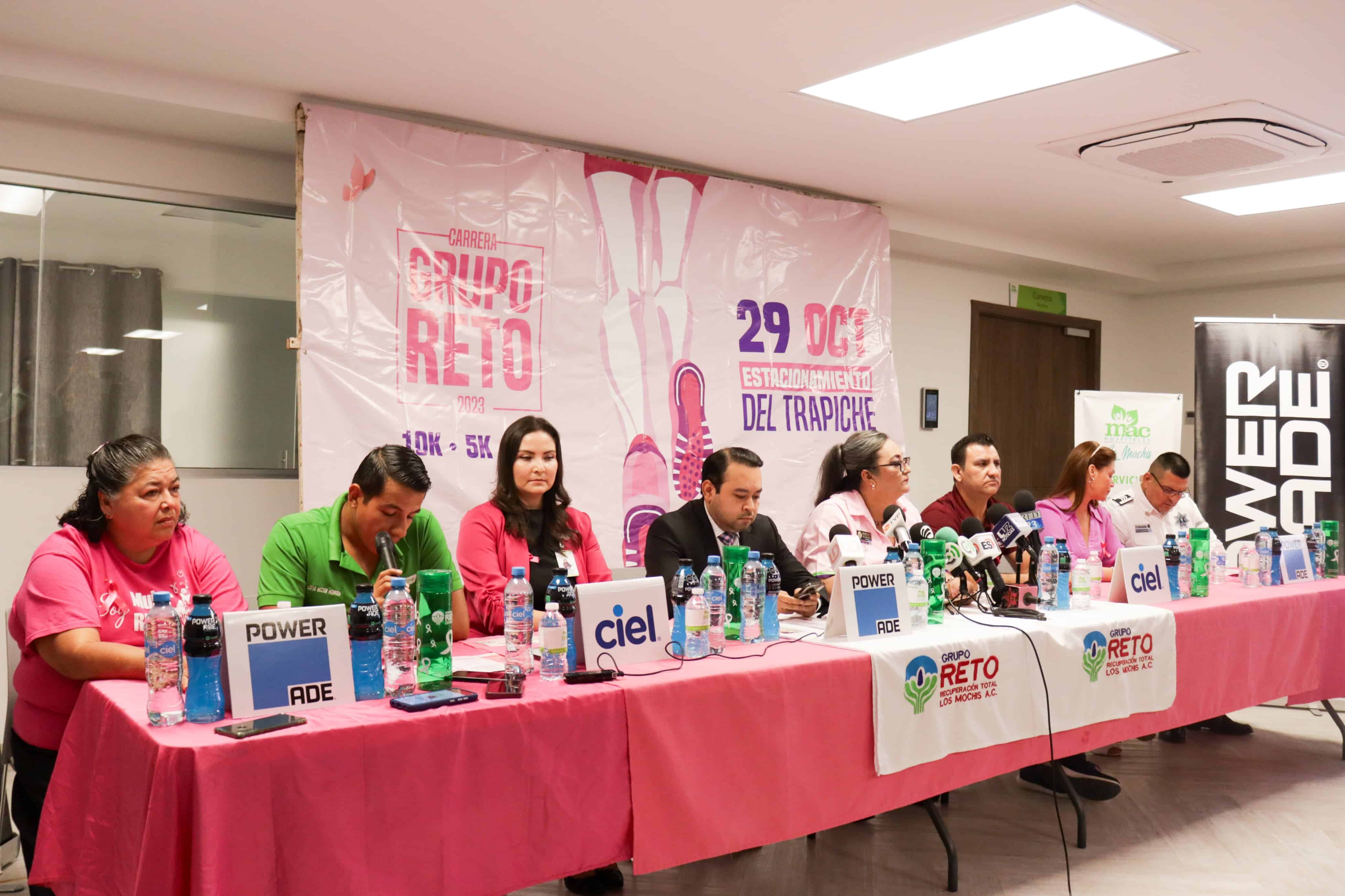 Conferencia de la Carrera Grupo Reto en pro de la lucha contra el cáncer